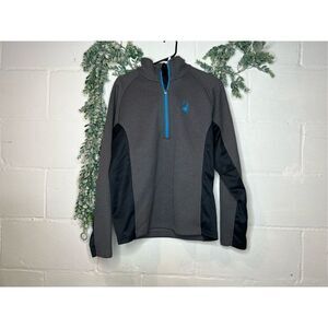Men’s spyder long sleeve 3/4 zip up